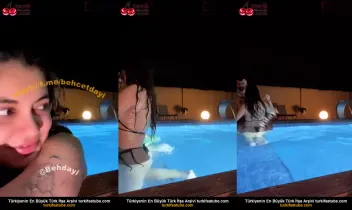 Tango Doa ifşa Akşam havuzda partnerine sakso çekti