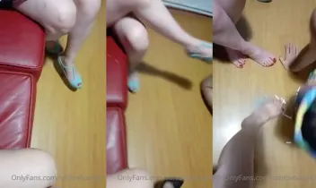 Pis ayaklarımızı temizlettik