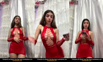 Elanur Ayan ifşa Kırmızı elbiseli full yayın seyret