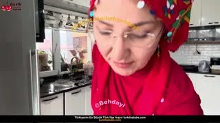 Fatma ile Her telden ifşa Muazzam kalçalı Türbanlı