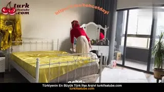 Sürtünme Fatima ile her telden çıplak yatak odasında